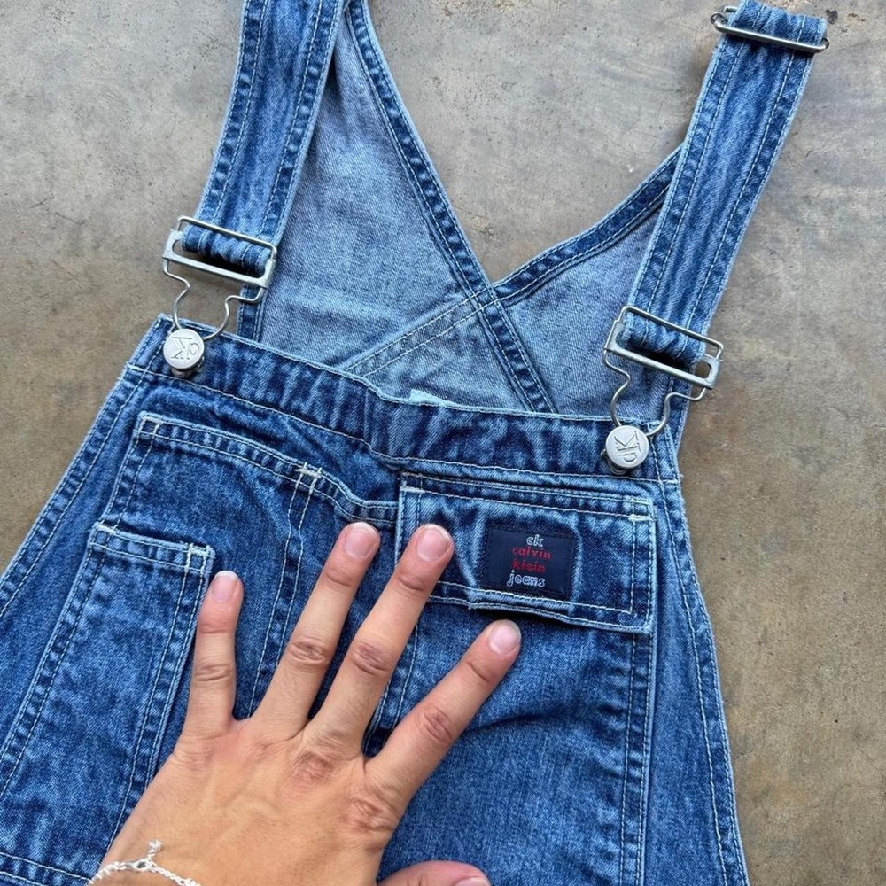 Vintage Y2K Calvin Klein Jeans denim overalls